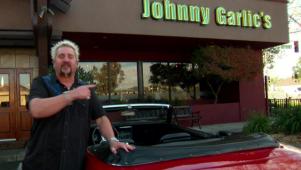 Guy Visits Johnny Garlic's
