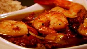 Shrimp & Chorizo Garlic Sauce