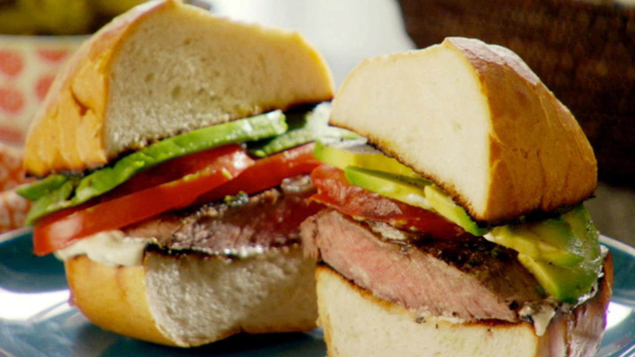 Quick Grilled Steak Sandwich