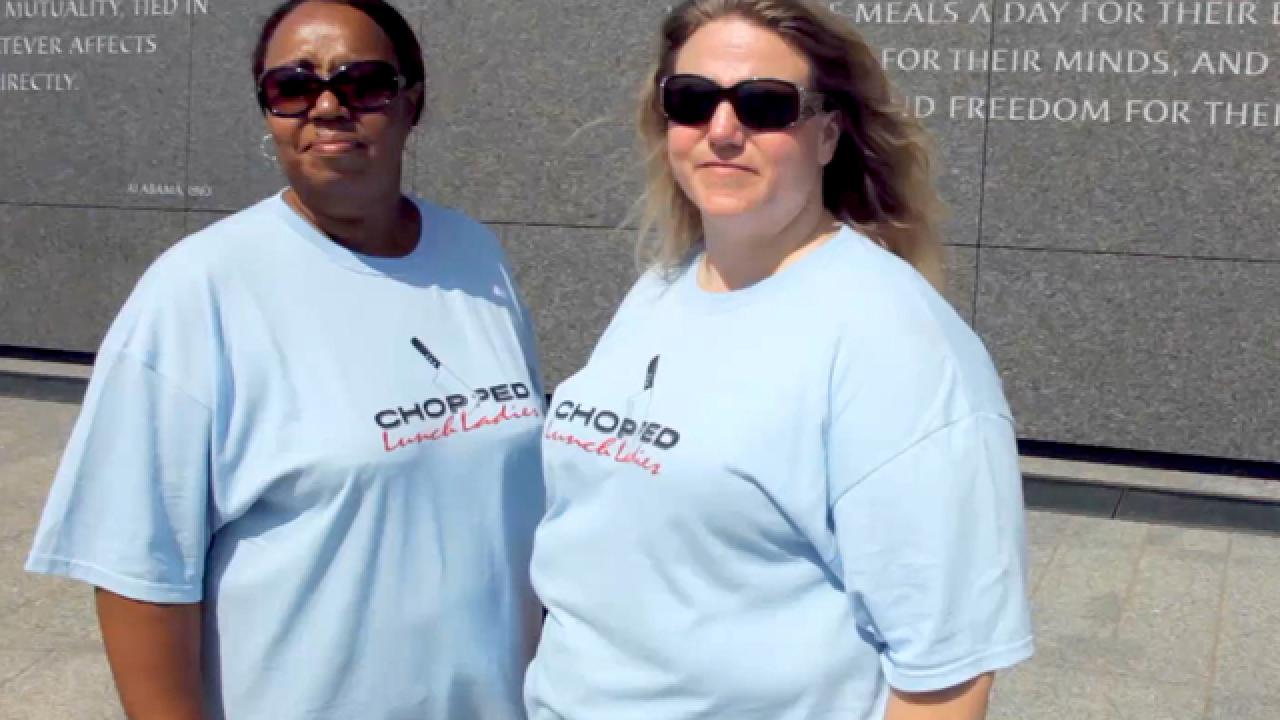 Chopped Lunch Ladies in D.C.