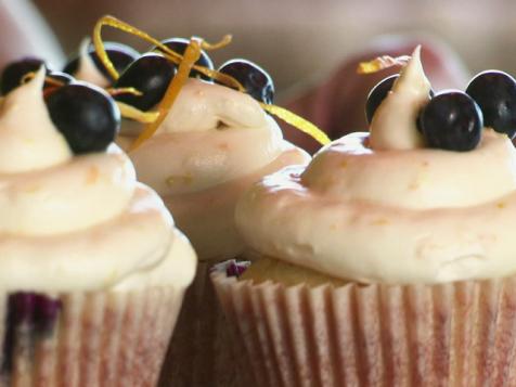Lemon and Blueberry Cupcakes