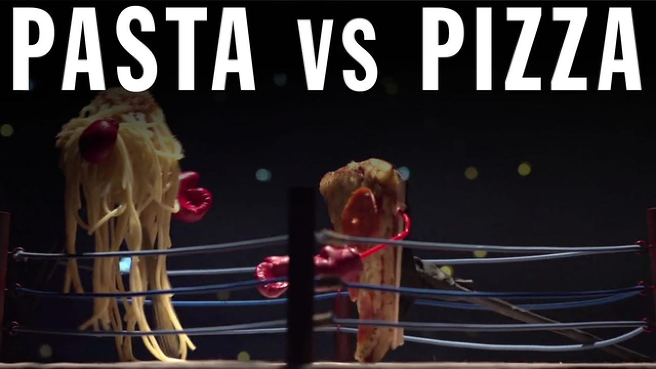 Food Fight: Pizza vs. Pasta