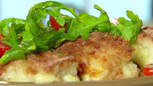 Cheese-Curd Risotto Cakes