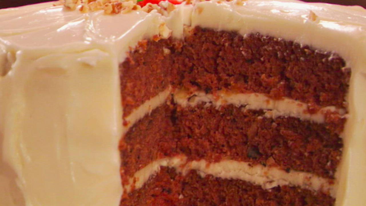 Marshmallow Fluff Carrot Cake