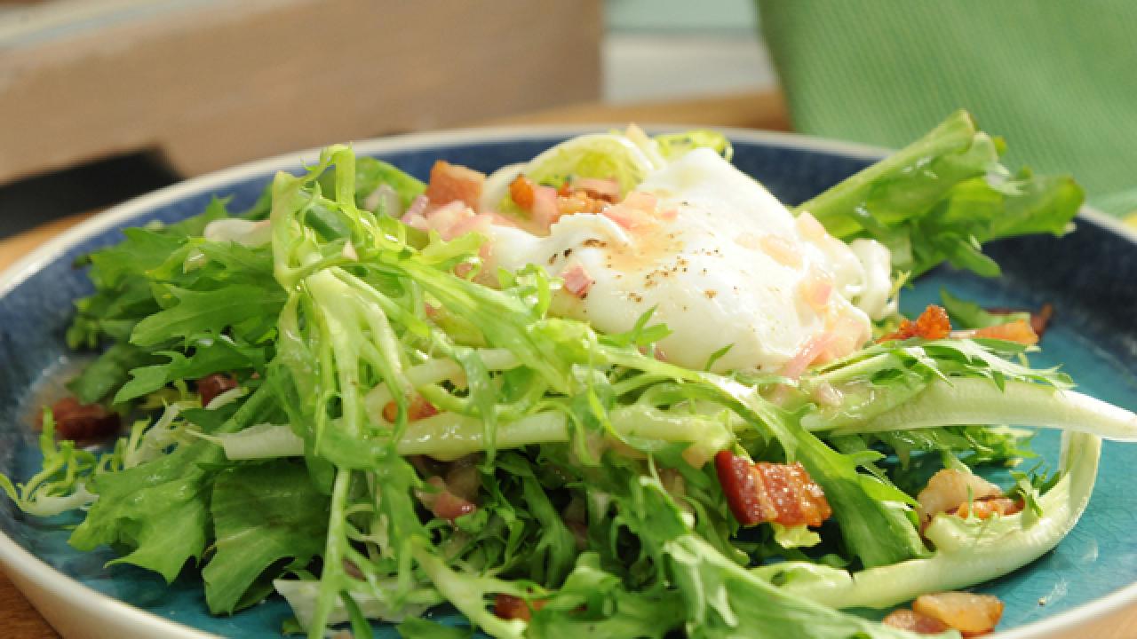 Frisee Salad With Poached Egg