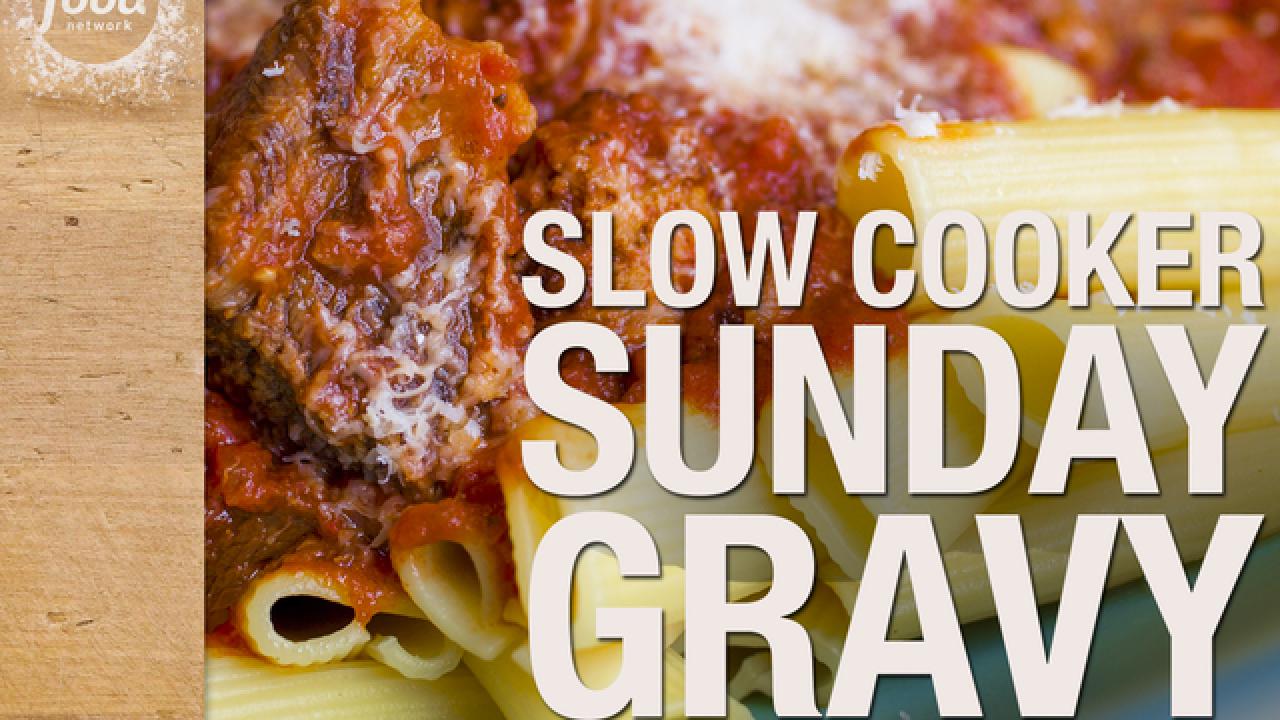 Slow-Cooker Sunday Gravy