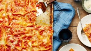 All-Crust Sheet Pan Lasagna