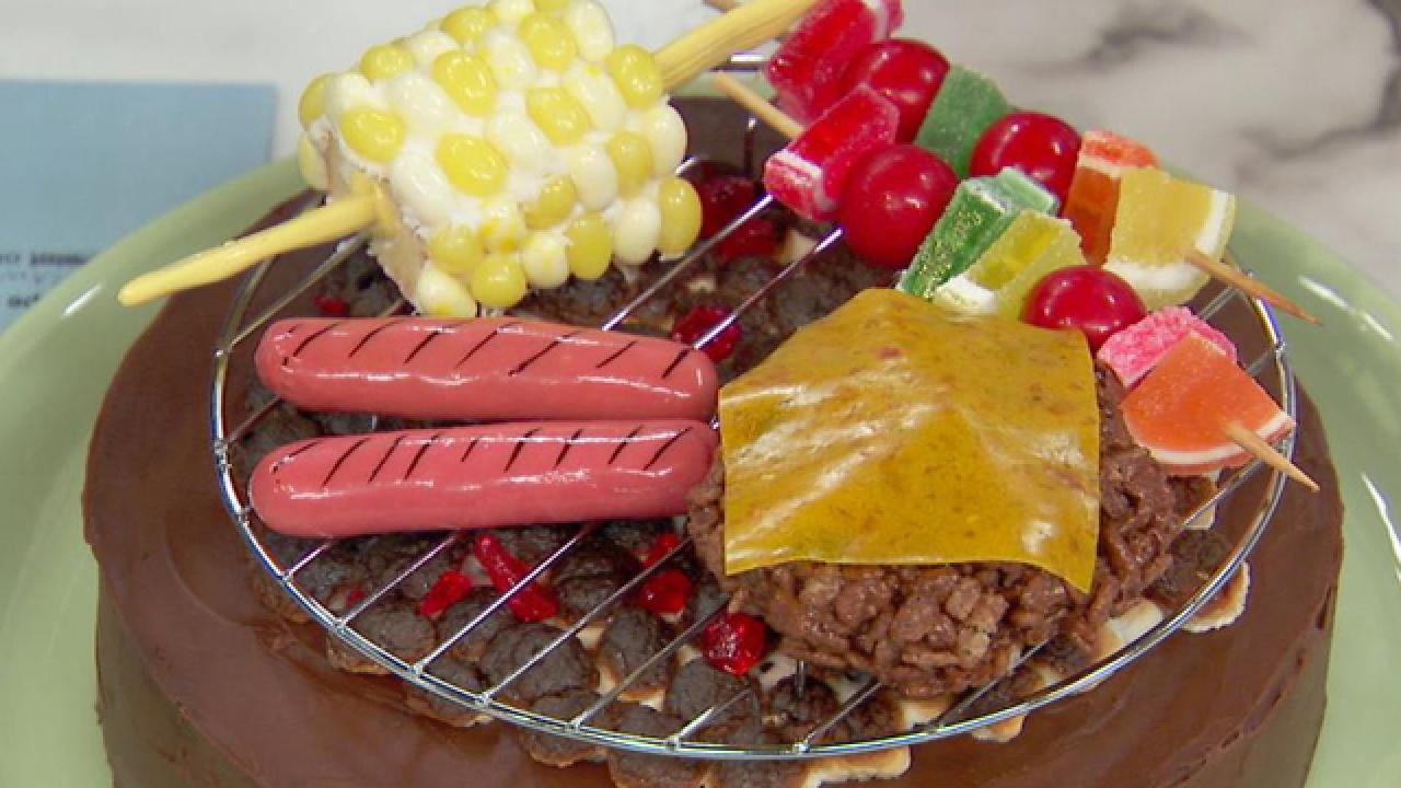 Get-Your-Grill-On Cake