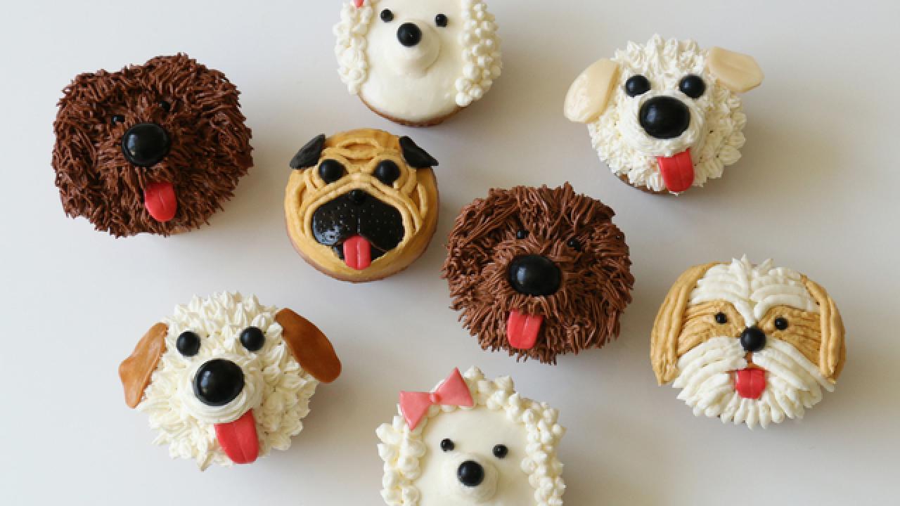 Adorable Dog Cupcakes