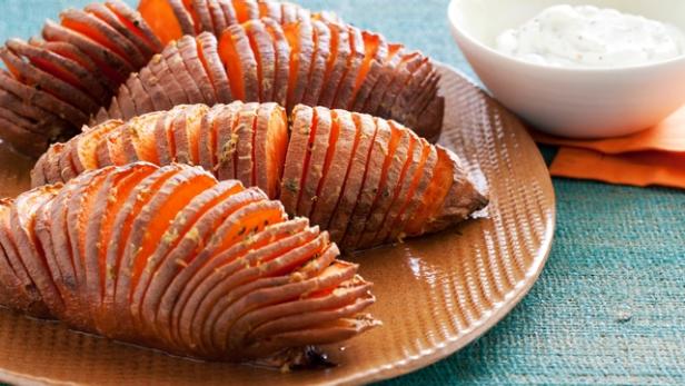 Pioneer Woman Potatoes Hasselback - Vegan and Food-Allergy Recipes