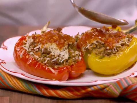 Sweet and Sour Stuffed Peppers
