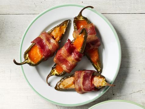 Bacon-Wrapped Jalapeno Poppers