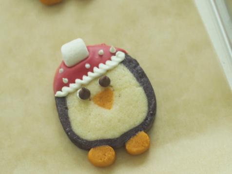 Penguin Slice-and-Bake Cookies