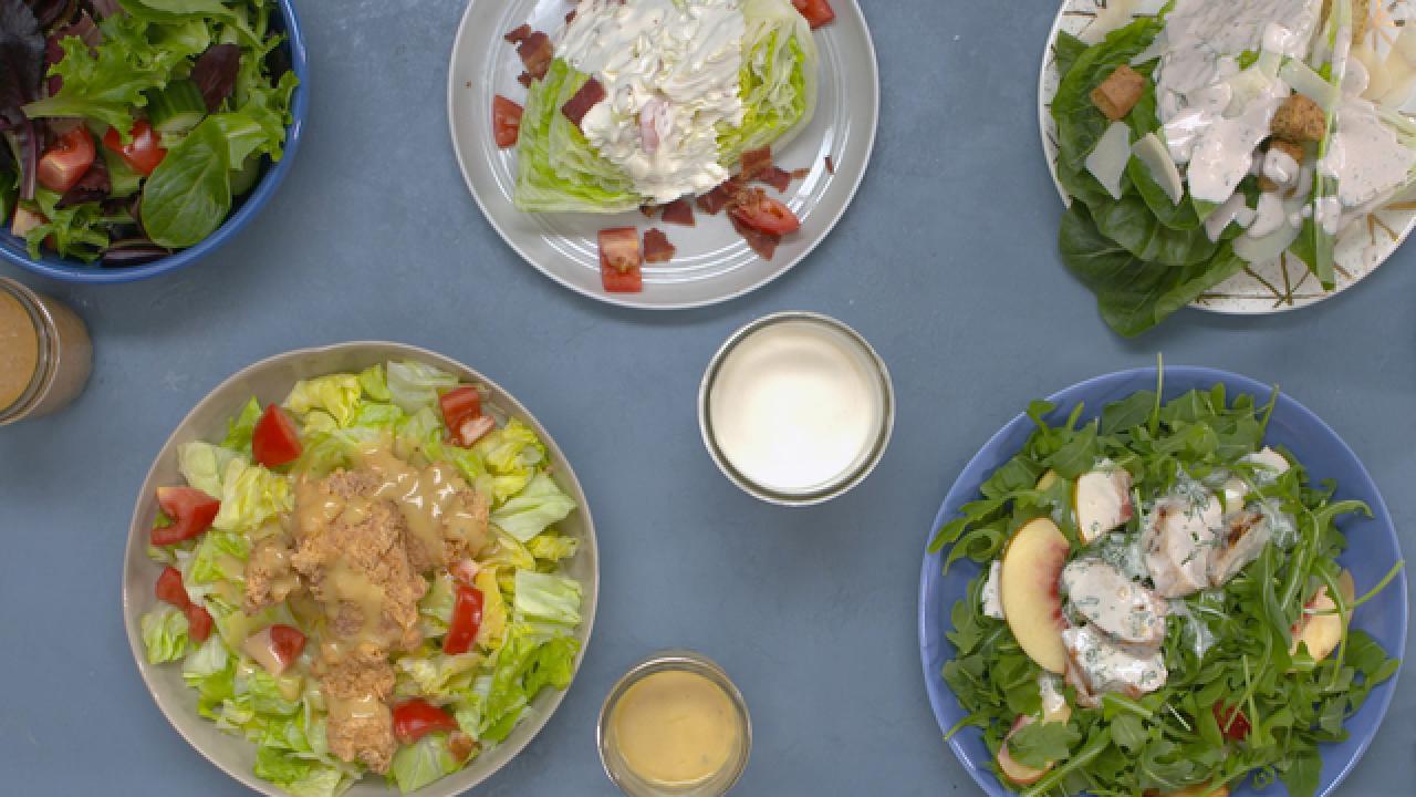 5 Homemade Salad Dressings