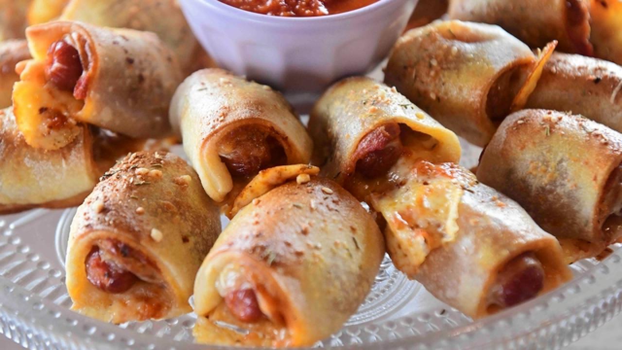 Pizza Pigs In Blankets