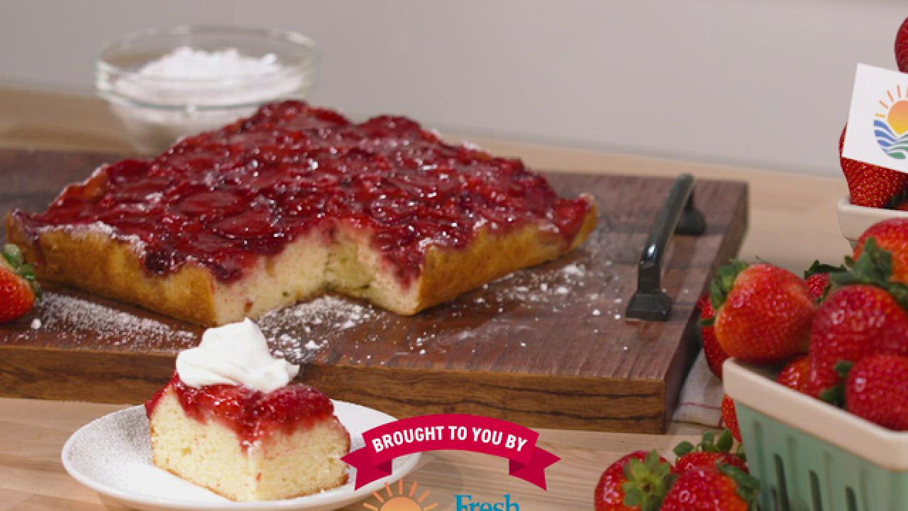 Strawberry Upside-Down Cake
