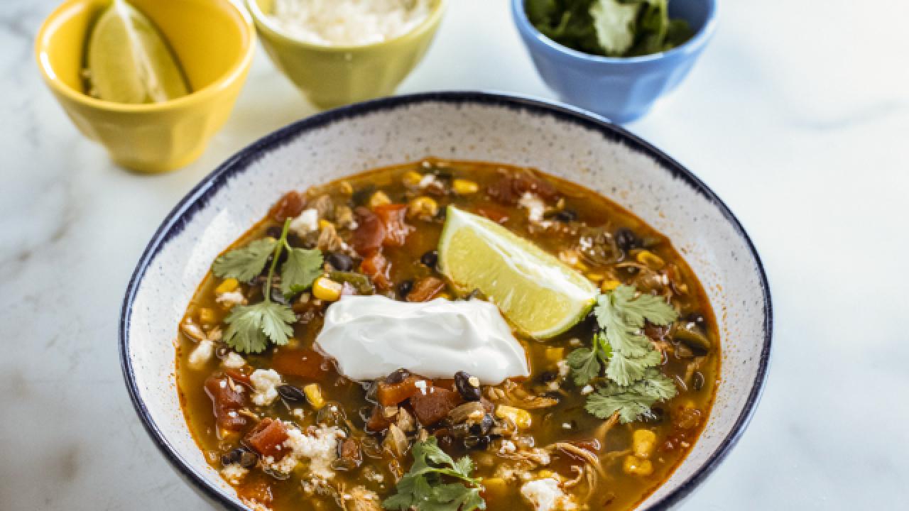 Spicy Chicken and Bean Soup