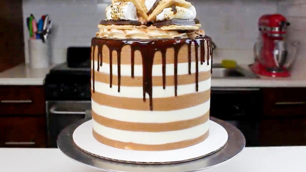 Chelsweets' S'Mores Cake