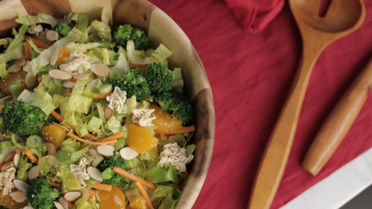 Crunchy Salad and Vinaigrette