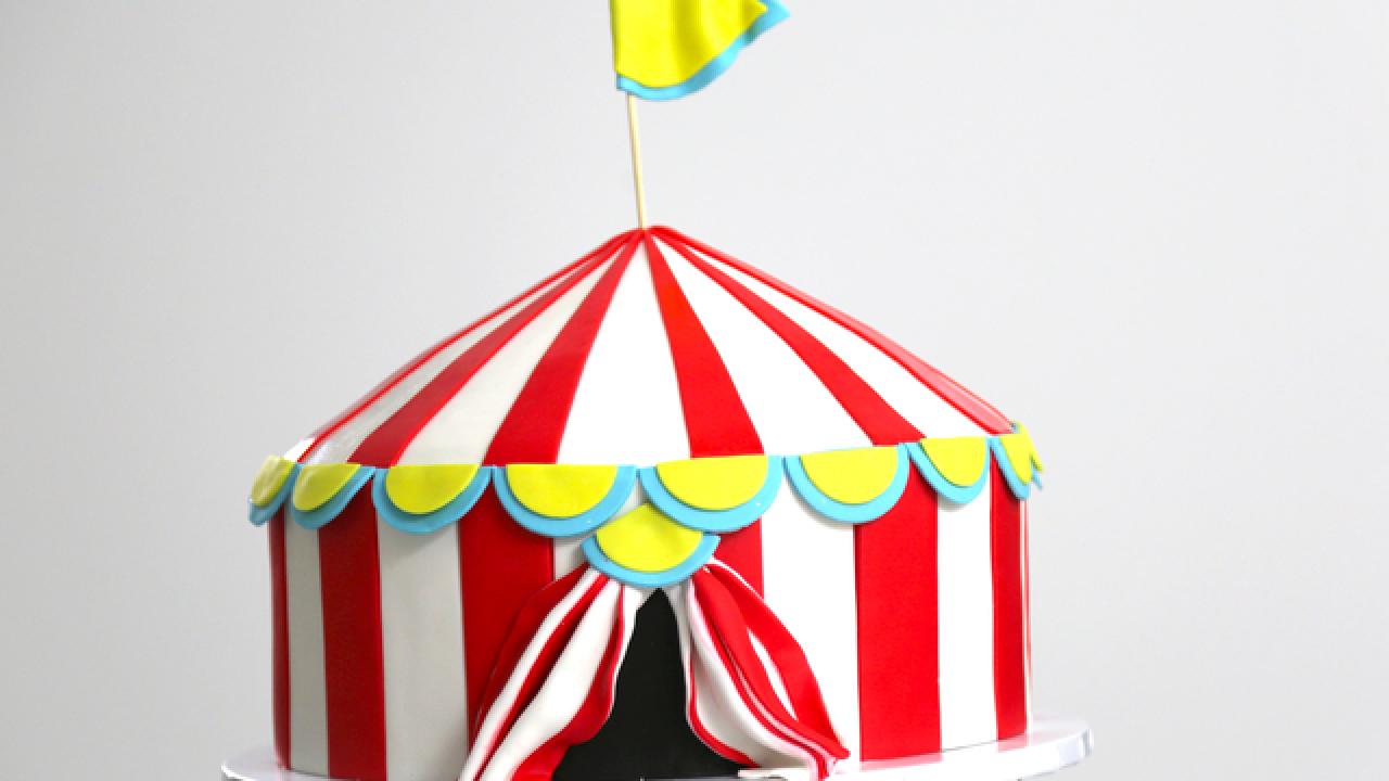 Circus Tent Cake