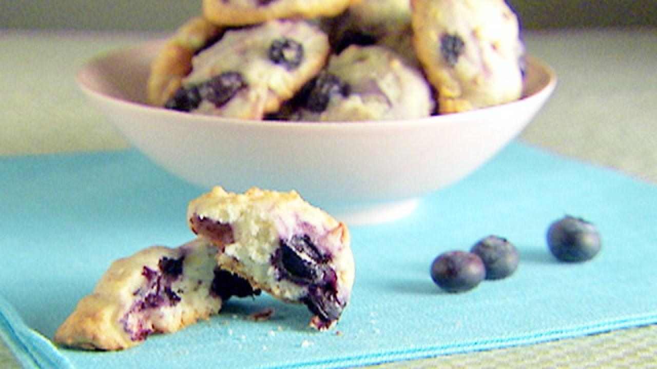 Almond Blueberry Butter Cookie
