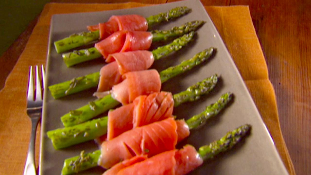 Roasted Asparagus Roll-Ups