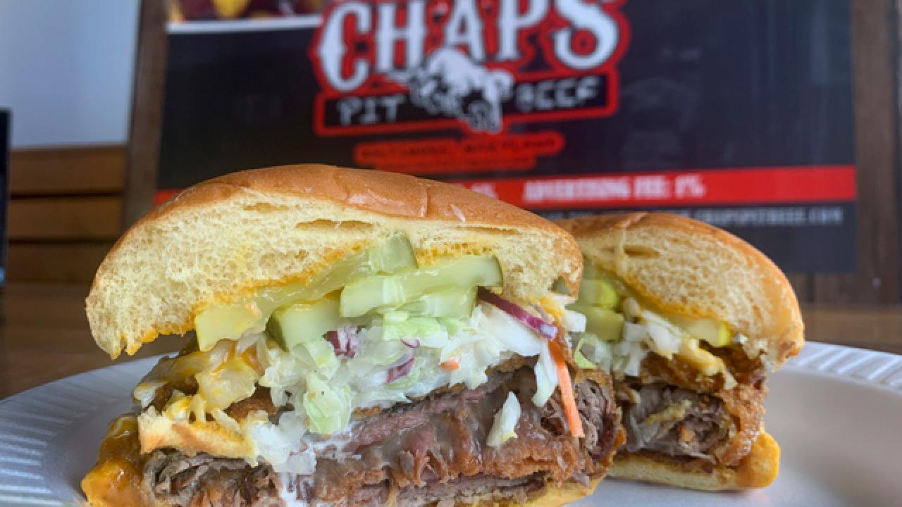 Chap's Pit Beef Sandwich