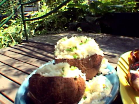 Coconut-Cashew Basmati Rice Salad