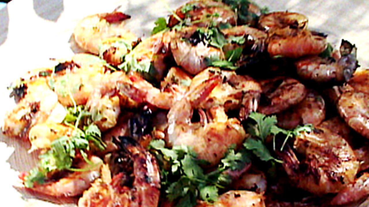 Curry Grilled Shrimp