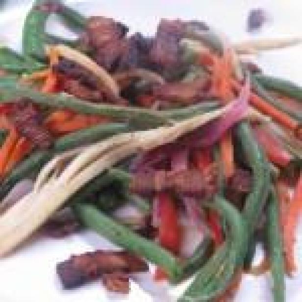 What Brent made: Green bean slaw with bacon