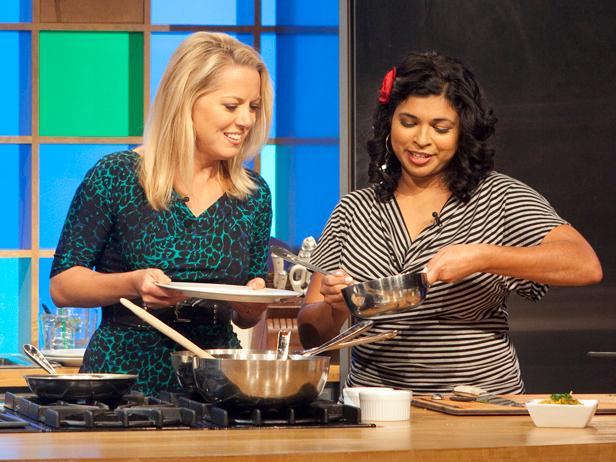 Melissa and Aarti Cooking Demo