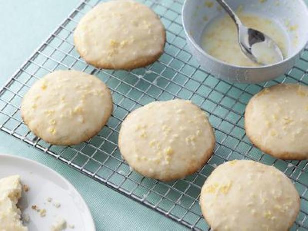 Lemon Ricotta Cookies with Lemon Glaze