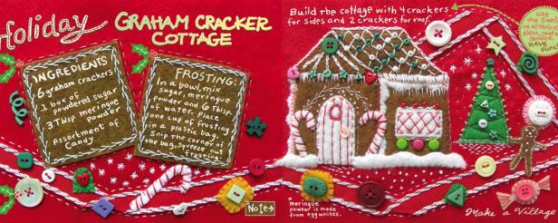 Drawing Inspiration Cute Christmas Cottage Fn Dish Behind The