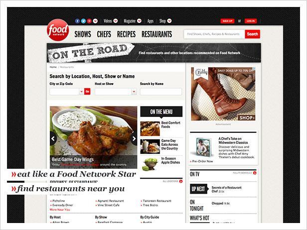 On the Road on FoodNetwork.com