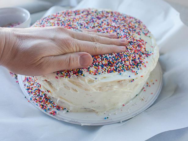 Sprinkles Cake Prep