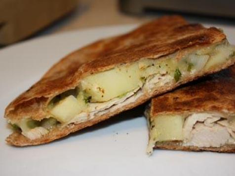 5 Ingredients: Leftover Turkey Quesadillas