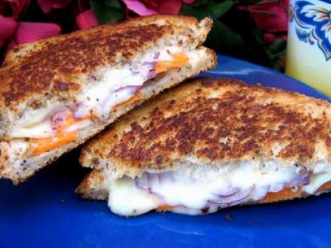 Grilled Cheese, Lightened Up