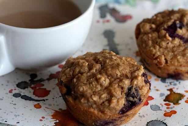 Joy The Baker's Oatmeal Blueberry Muffins