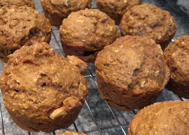 Pumpkin Banana Muffins From Eat Me, Delicious