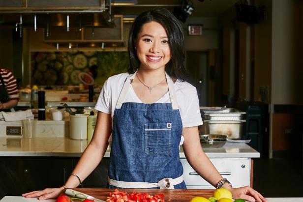 Vivian Chan portrait shoot, as seen on Food Network.