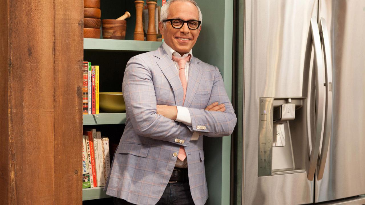 Cooking with chef Geoffrey Zakarian at Georgie in Beverly Hills