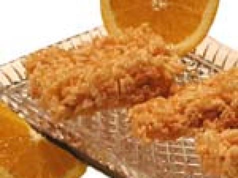 Caramel Orange Crispy Rice Treats