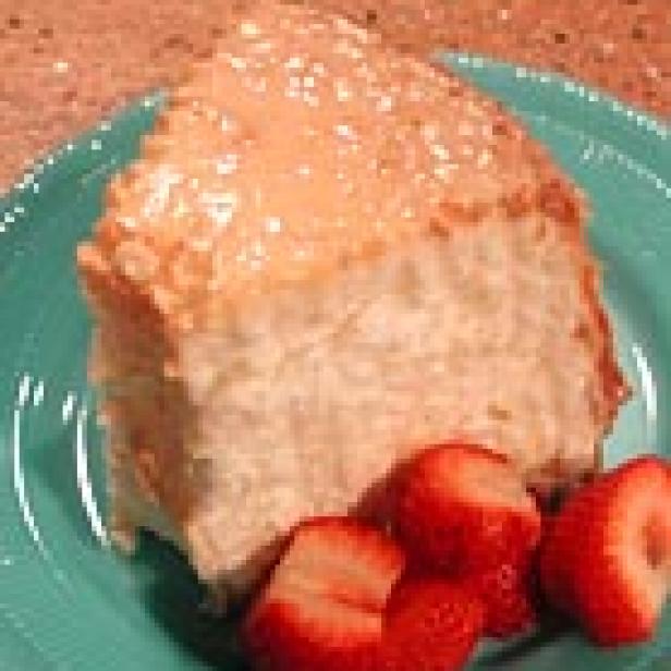 Tangerine Angel Food Cake with Tangerine Glaze_image