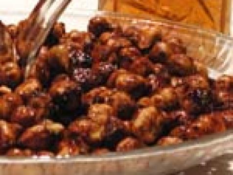 Orange Honey Glazed Hazelnuts
