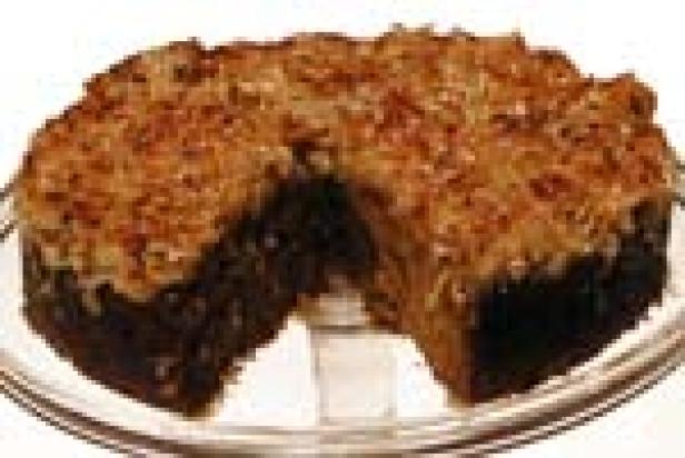 Walnut Oatmeal Cake with Coconut