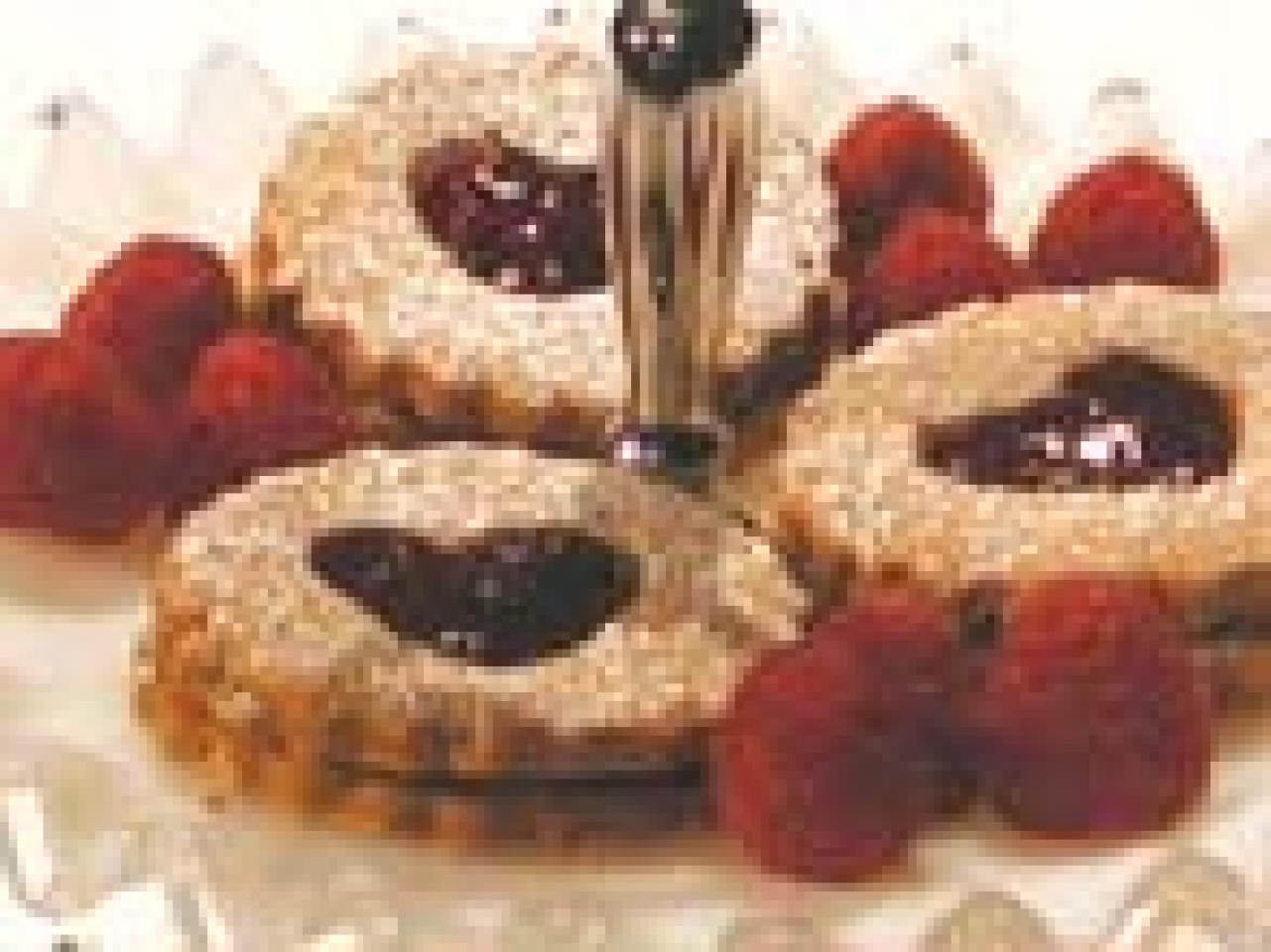 Raspberry Lemon Linzer Cookies - Crystal Dawn Culinary