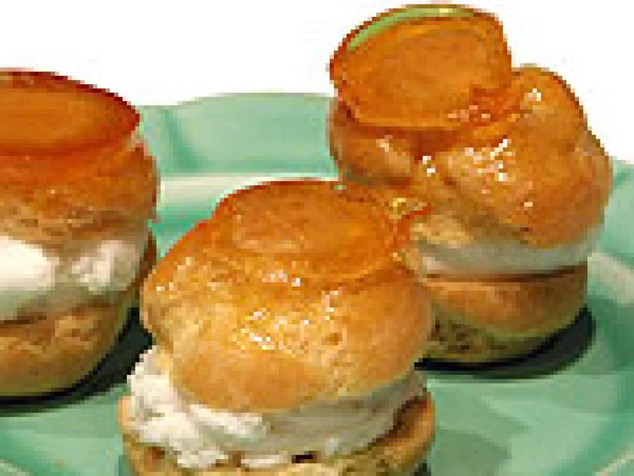Caramel Topped Cream Puffs Recipe | Food Network