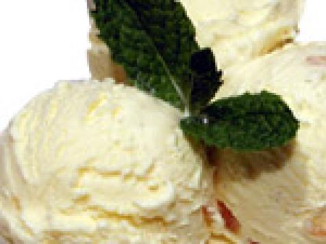 Candied Ginger-Mascarpone Ice Cream
