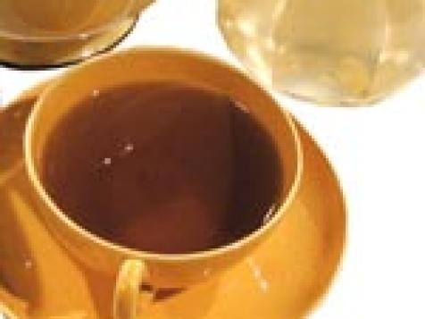 Darjeeling with Ginger Syrup