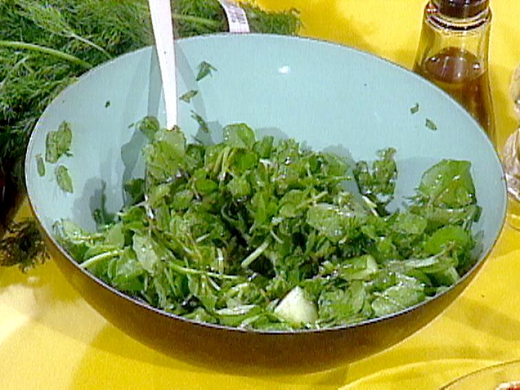 Cucumber Watercress Salad Recipe Rachael Ray Food Network 8201